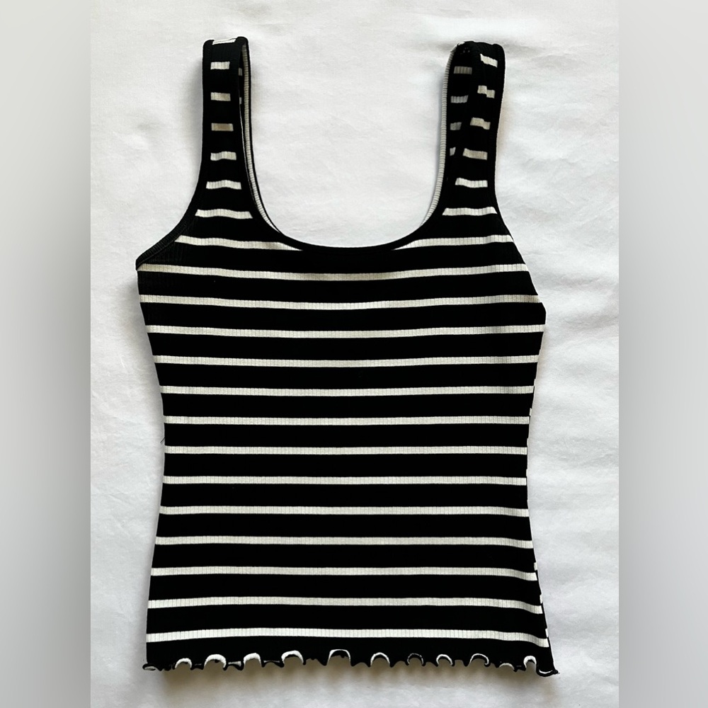 Stretchy Ribbed Tank Top